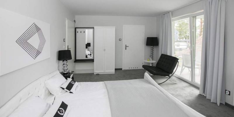 Apartament MAJESTIQUE w Pobierowie - zdjęcie łoża