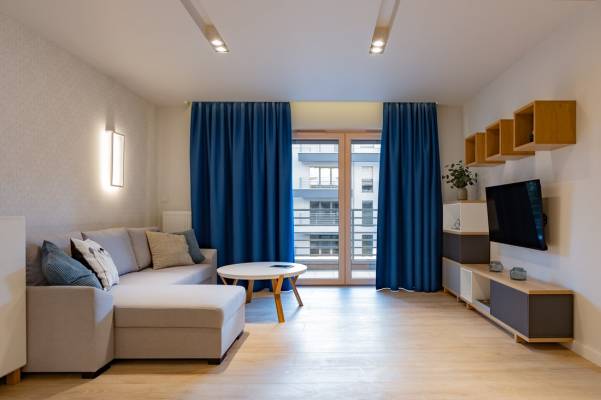 Komfortowy apartament Blue Baltic w Pogorzelicy