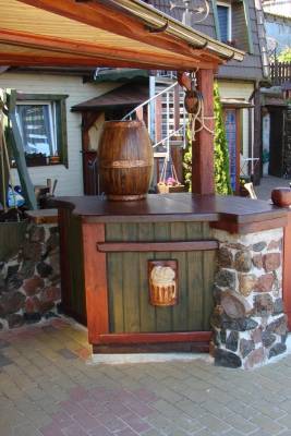 Pokój IKA (Niechorze, ul. Starowiejska 3) oferuje swoim gościom przytulny i stosownie zaopatrzony drink bar.