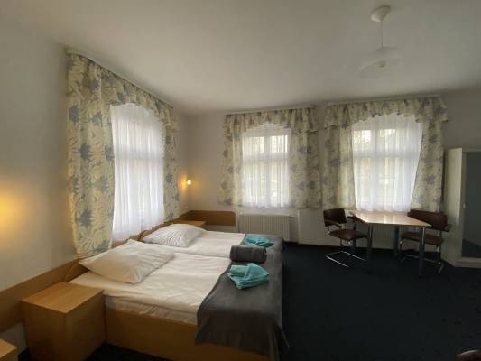 Na zdjęciu łoże w pokoju - OW DUET | Karpacz (wypoczywaj w górach) 